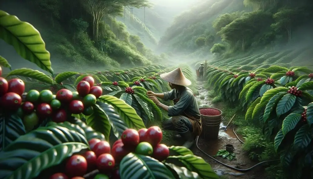 Robusta Coffee Plants